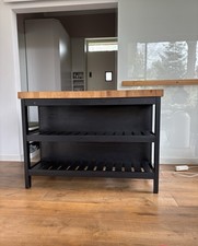 IKEA Kücheninsel Holzplatte