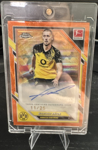 Topps chrome autogramm - topps,