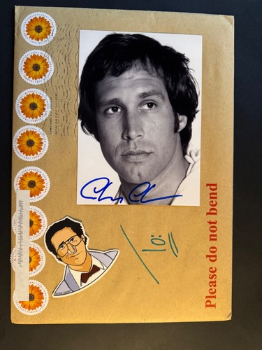 Chevy chase original autogramm - chevy,