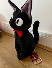 Studio Ghibli Kiki’s Lieferservice Jiji Katze Plüschtier Kuscheltier 30 cm Neu