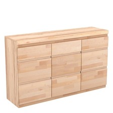 Kommode Kernbuche 135 cm