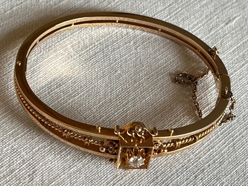Armreif gold 585 mit - gold,