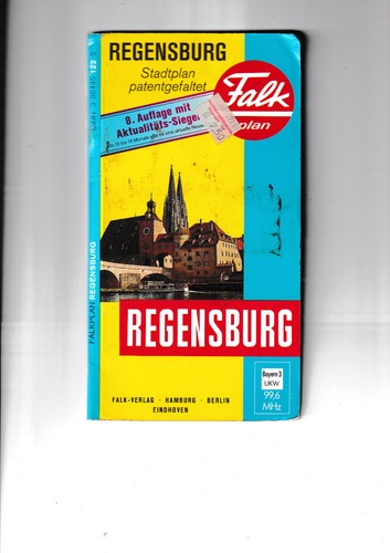 Falk stadtplan regensburg - falk,