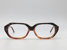 ALAIN MIKLI  Brille Damen Braun Oval Rechteckig Quadrat  1980er 0119 269 Vintage
