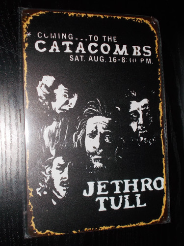 Jethro tull blechschild als - tull,
