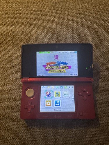 Nintendo 3ds metallic rot - nintendo,
