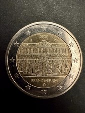 2 Euro Münze Brandenburg 2020 J