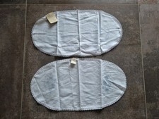 2 Ovale DECKCHEN zum