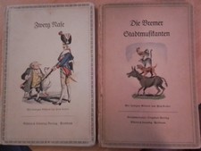 Märchenbücher Zwerg Nase und Die Bremer Stadtmusikanten, 1939 bzw. 1941, im Set