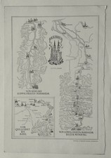 Vintage 1952 RARE BOOK Print