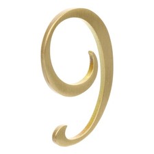 1 Stück Kupfer Türnummer