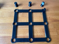 Bohrlehre Schablone 3x3 Multifunktionstisch Werkbank für Festool MFT 20mm 96mm