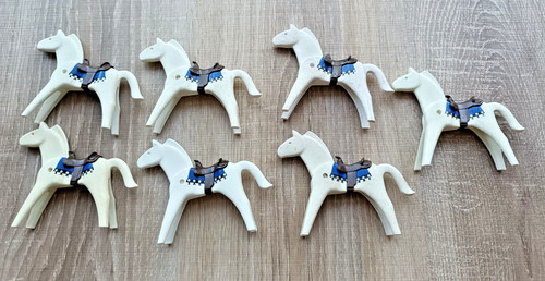 Playmobil schimmel pferd mit - playmobil,
