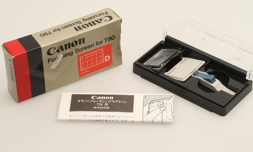Canon einstellscheibe typ - canon,