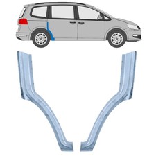 Reparaturblech Kotflügel