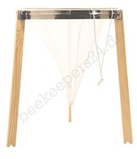 Honig Sieb-Set Spitzsieb fein und Dreibeinstativ Honigernte Honig sieben