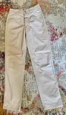 CLOSED kultige wunderbare Pedal Pusher Hose Chino beige Gr. DE 36 (IT 42)