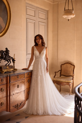 Brautkleid ivory leicht - –,