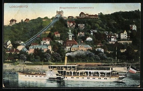Loschwitz elbedampfer - loschwitz,,