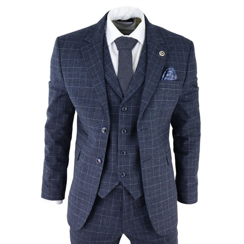 Herrenanzug teilig blau - herrenanzug, 3