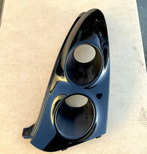 Smart Roadster 452 Scheinwerferabdeckung LH - Geriffelt Glanz Schwarz Brabus Xclusive