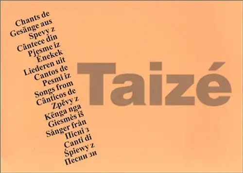Chants taize - chants,