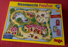*HABA* Riesenpuzzle - Ponyhof - No. 3905