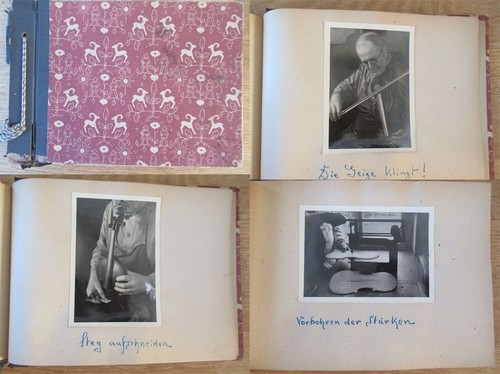 Altes fotoalbum - altes,