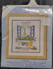 Stickpackung - zur Geburt -