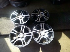 4 Alufelgen Platin 6,5X15 KBA 47125