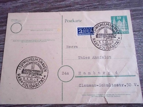 Deutsche post 1949 - deutsche, 5.6.1949