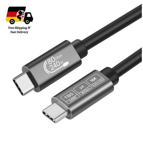 Thunderbolt kabel 240w - 5,