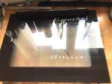 Küppersbusch .Mod. ???,Herdtür  für Herd / Backofen ..59x44,5 cm.GUT.