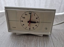 Vintage, elektrische Tischuhr