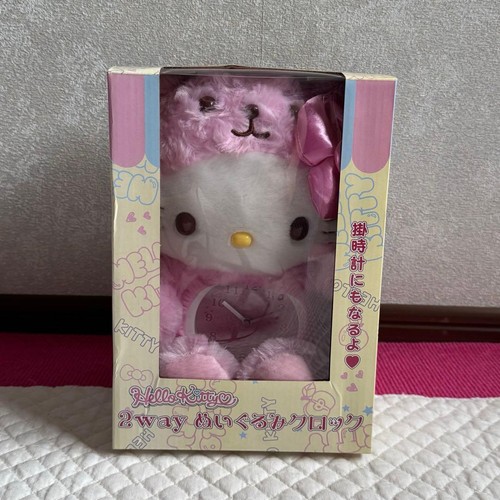 Hello kitty wege plüschuhr - kitty,