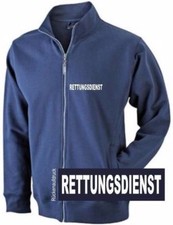 Rettungsdienst sweat jacke - rettungsdienst,