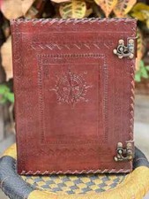 Kompass Leder Ringbuch