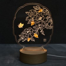 Design LED Handgemachte Bambus