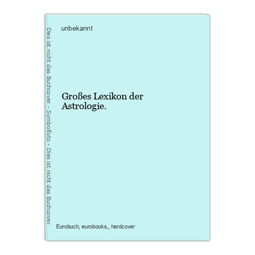 Großes lexikon der - großes,