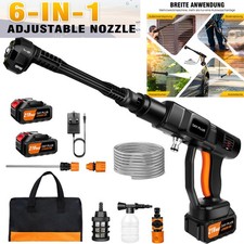 6 IN 1 Elektro Hochdruckreiniger 6000W 350 bar Fl chenreiniger Dampfstrahler