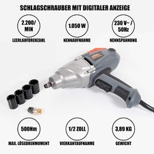 Elektro -Schlagschrauber mit digitaler Drehmoment Reifenwechsel (Handelsretoure)