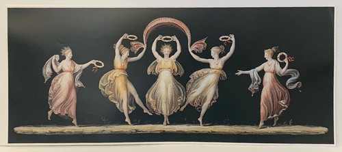 Fünf tänzer mit schleier - tänzer,
