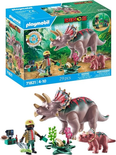 Playmobil dinos triceratops - playmobil,