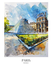 paris (4) A1-A4 Poster Kunst