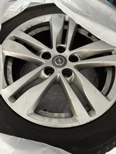 Gebrauchter Aluradsatz 16 Zoll mit Winterreifen 205/55 Opel Orginalräder