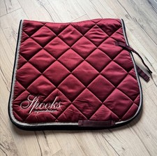 Spooks Schabracke Rot mit Glitzerrand DL