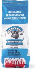 Black Ranch Quebracho Profigrillkohle Grillholzkohle 3 kg 100% Natur ohne chemie
