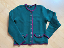 Oktobertest Trachtenjacke Janker Tracht Strick Dirndl Jacke 38 Reitmayer grün
