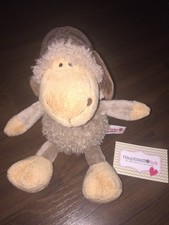 NICI Pilot Jolly Dean Schaf Plüschtier Kuscheltier Stofftier Braun Fliegerbrille