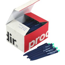 50 Stück Prodir DS4 PRR Soft Touch Kugelschreiber Druckkugelschreiber Blau Grün 